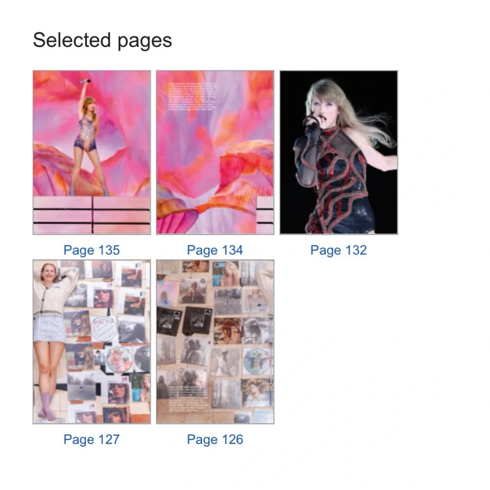 Taylor Swift Collectible Hardcover Book Taylor Swift Spotlight On A Legend Book - Picture 11 of 12